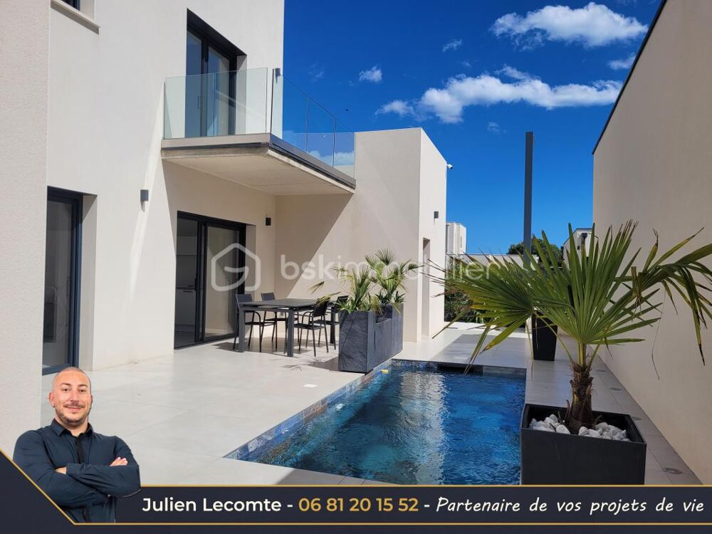 Vente Maison Villa d'exception avec rooftop vue mer – Double habitation – Piscine – Rentabilité locative immédiate Serignan