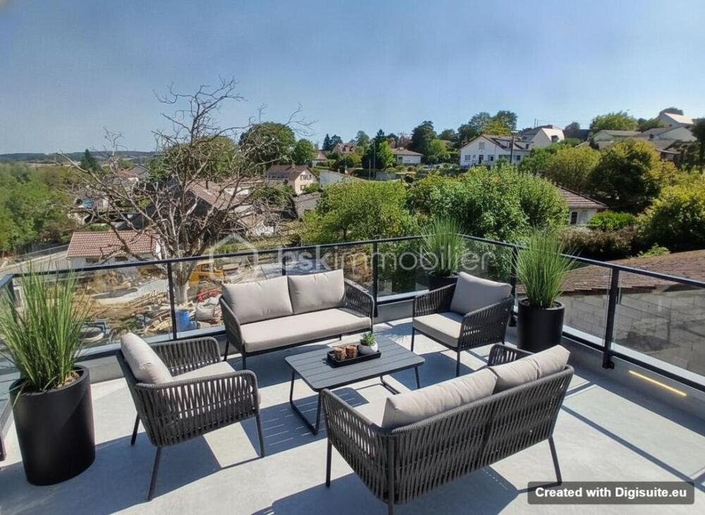 Vente Appartement DANS MAISON, TRES BELLE APPARTEMENT T3 NEUF  EN DERNIER ETAGE AVEC TERRASSE ET VUE PANORAMIQUE Champvans les moulins