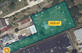  Terrain � vendre 2560 m�