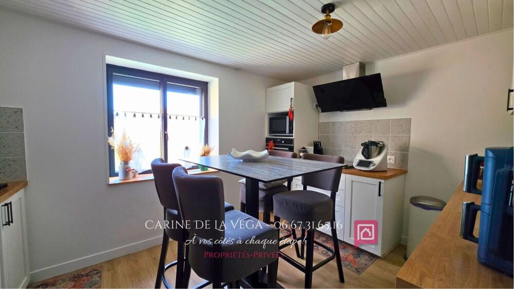 Vente Maison FOS (34) - Maison de village en pierre de schiste - Terrasse de 60 m² - 126 m² habitables - Entièrement rénovée Fos