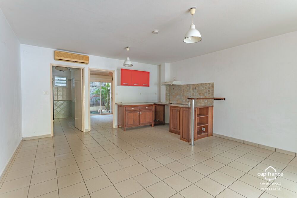 Vente Appartement T2 avec varangue et jardins à Trou d'Eau La saline les bains