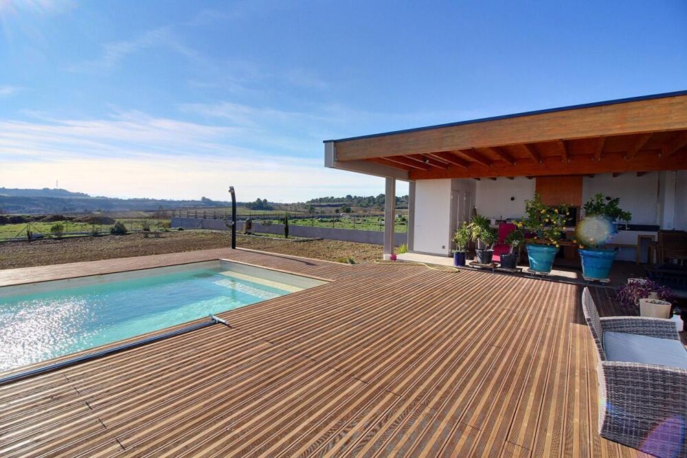 Maison d'architecte 6 pièce(s) 133 m2 Peyriac Minervois