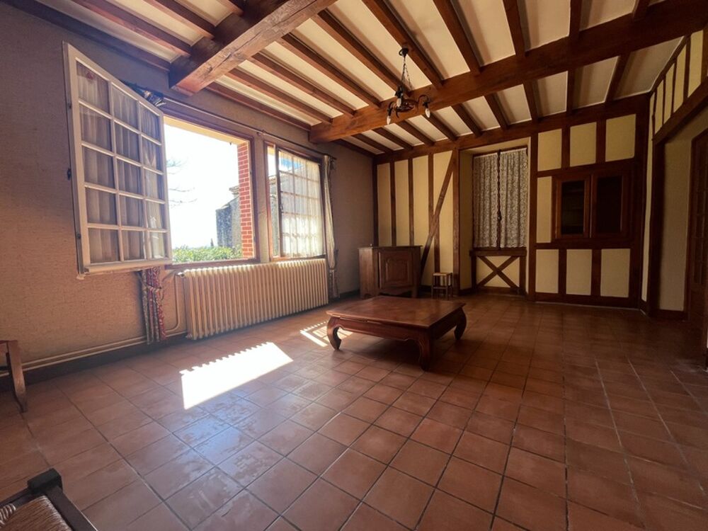 MARCIAC et PLAISANCE proches, VUE PYRENEES depuis cette BELLE MAISON DE FAMILLE 215m2, grandes dépendances , sur 1750m2 de jardi