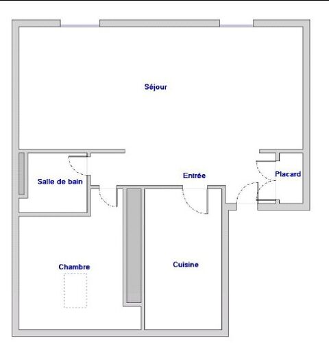  Appartement � louer 2 pi�ces 45 m�