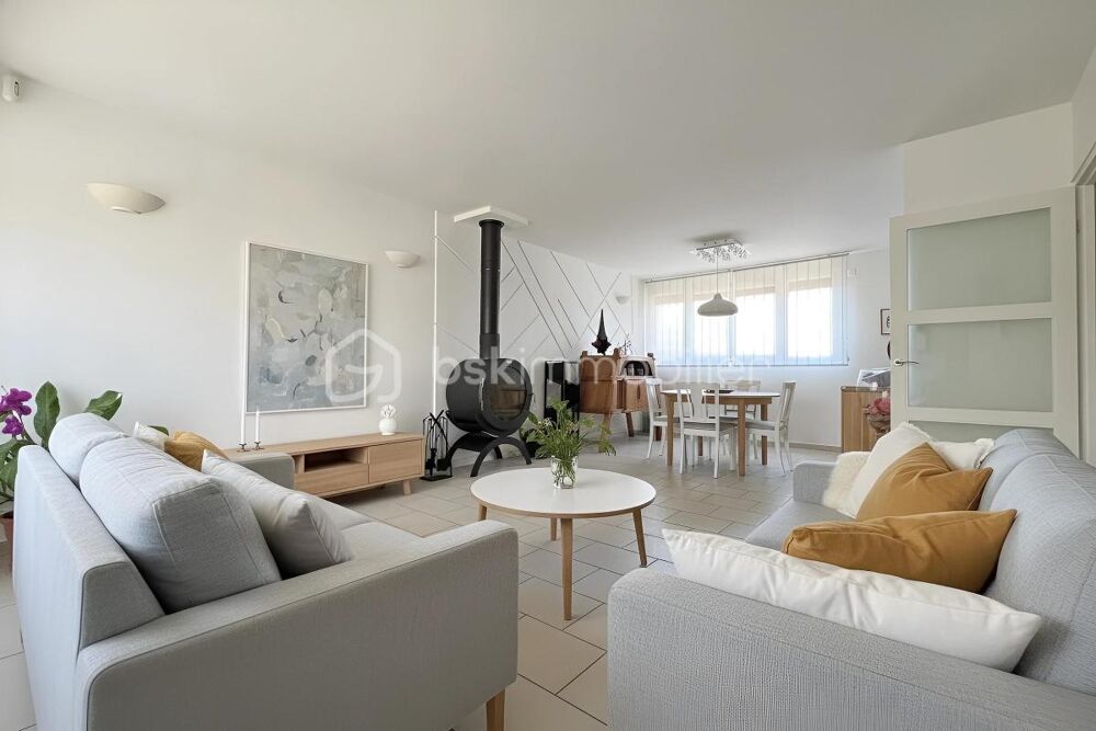 PONTOISE  Maison de plain-pied 128 m²  4 chambres  DPE C  Garage  Jardin sans vis-à-vis