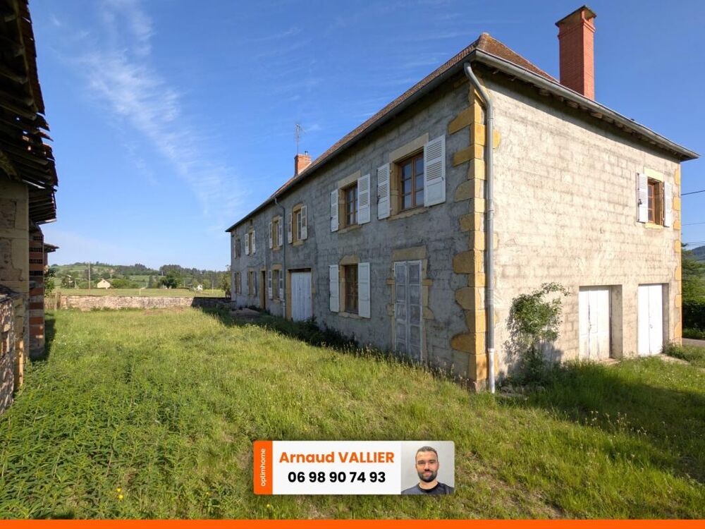 Maison 306 m² - 3 logements + 3 garages - Chassigny-sous-Dun (71)
