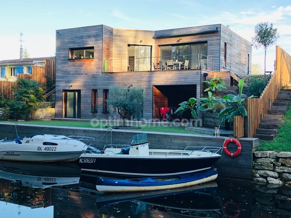 CAZAUX (33260)  MAISON CONTEMPORAINE  5 SUITES PARENTALES  PISCINE  PROPRIÉTÉ DU CANAL  SANS VIS-À-VIS  GARAGE