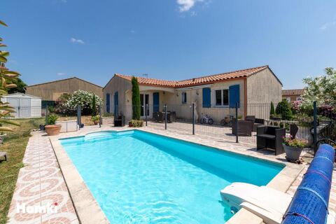   Maison T4 avec piscine et panneaux solaires � Moussoulens (11) Maison - 4 pi�ce(s) - 90 m�