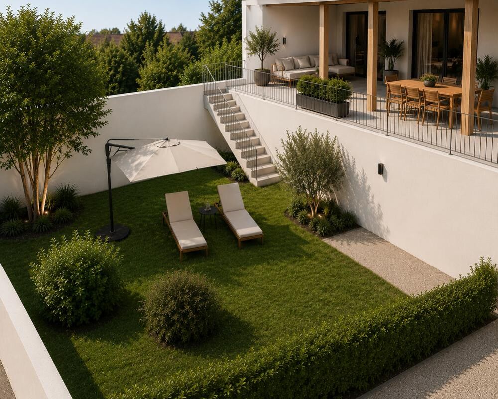 Vente Appartement T4 en rez-de-jardin de 154 m² d'extérieurs – Résidence confidentielle de 8 logements ! Bordeaux