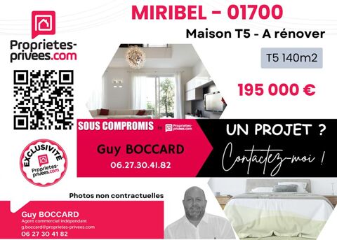   Maison Miribel 3 pi�ce(s) 130 m2 Maison - 3 pi�ce(s) - 130 m�