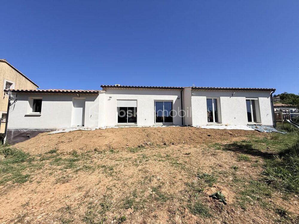 À VENDRE VILLA MODERNE 89M2 - 3 CHAMBRES + GARAGE - SUR 750 M2 DE TERRAIN À GRÉOUX LES BAINS
