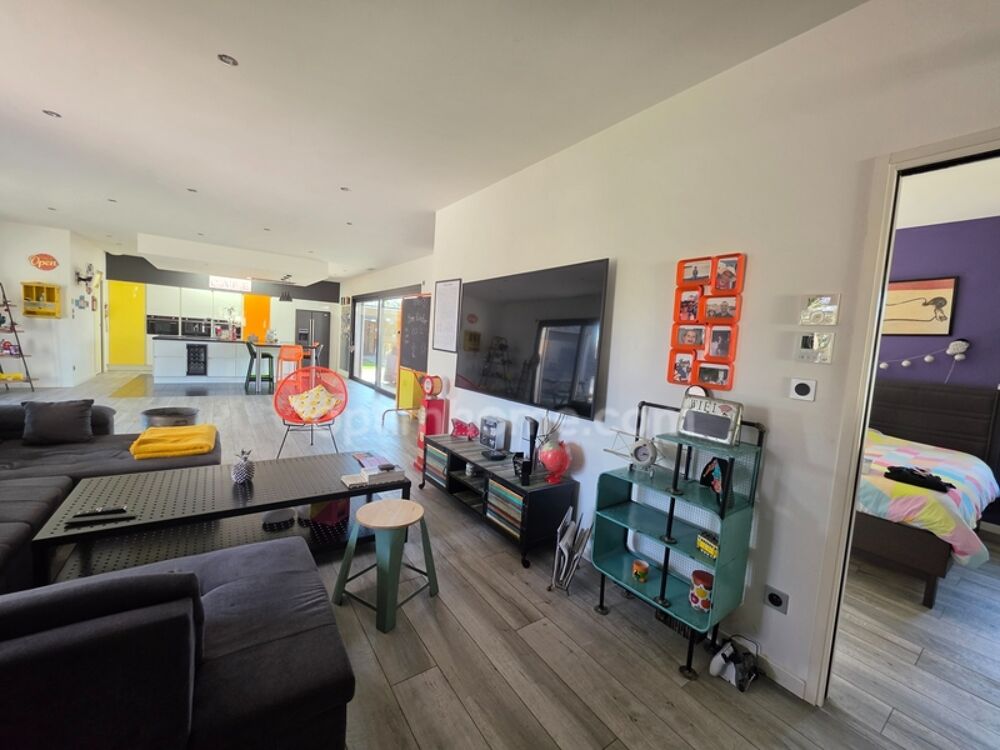 Maison contemporaine de plain-pied avec prestations haut de gamme à Léognan (33)