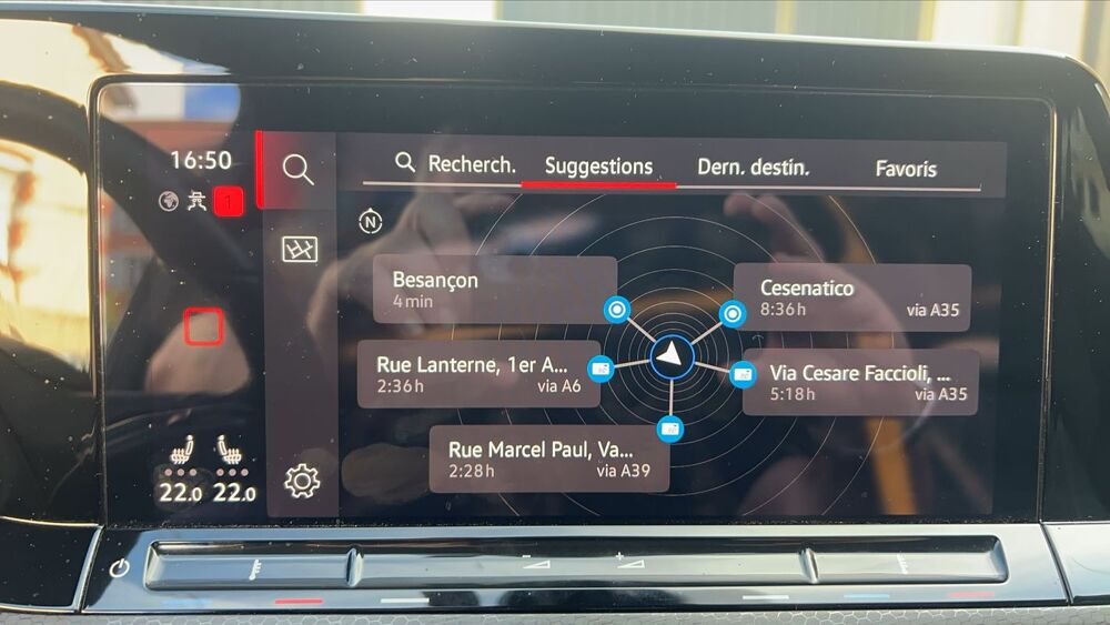 Golf VIII 2.0 TDI 200 DSG7 GTD - Automatique 2022 occasion 25000 Besancon