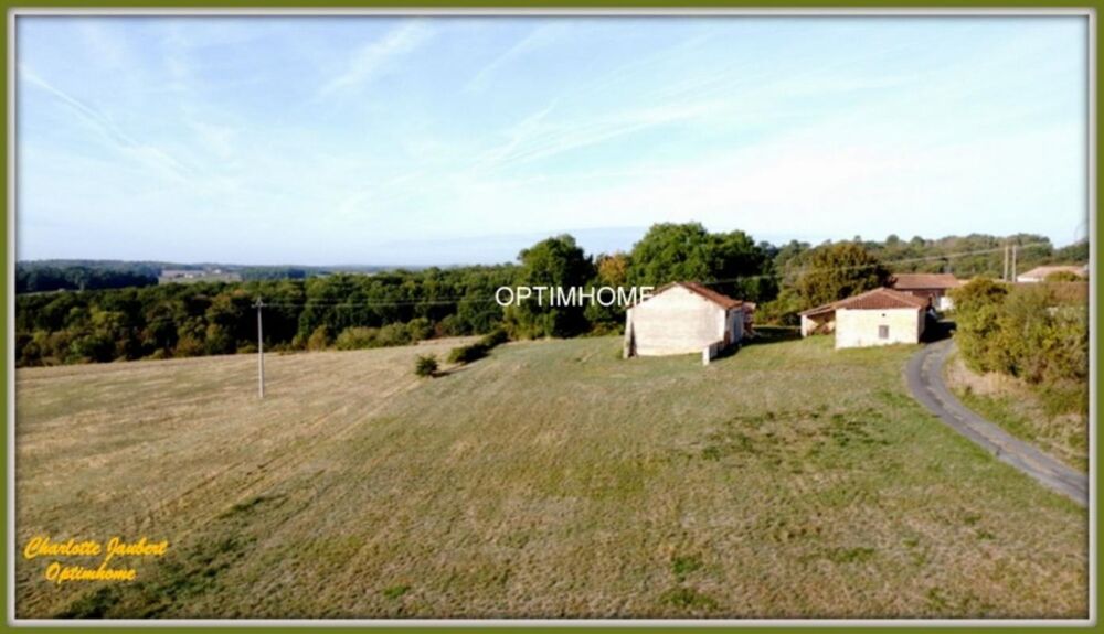Maison à vendre 3 pièces Proche de MONTMOREAU SAINT CYBARD (16)