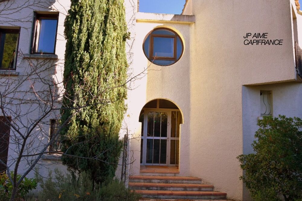 Vente Maison Dpt Gard (30), à vendre BAGNOLS SUR CEZE maison d'architecte de 200 m² avec piscine couverte et aménagements indépendants pour p Bagnols sur ceze
