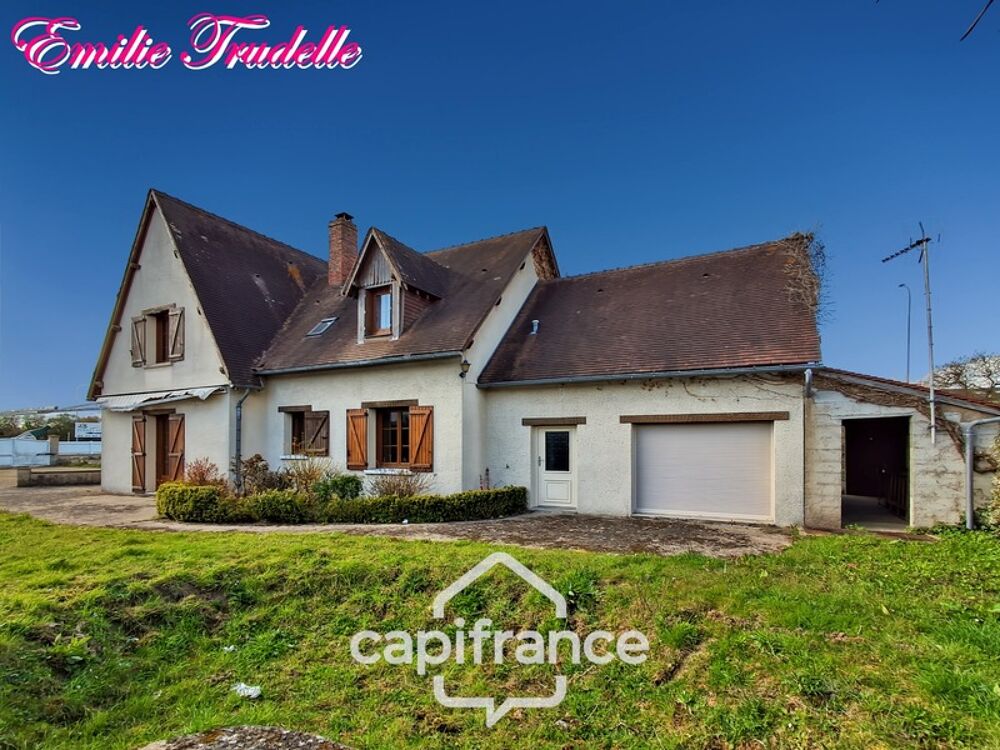 Vente Maison Maison à vendre 8 pièces RUILLE SUR LOIR (72) Pavillon familial de 5/6 chambres sur 205 m² avec garage quadruple Ruille sur loir