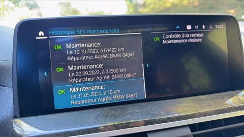 X3 (G01) xDrive 30e 292 Hybrid Steptronic8 Luxury - Garantie co 2021 occasion 78570 Andresy