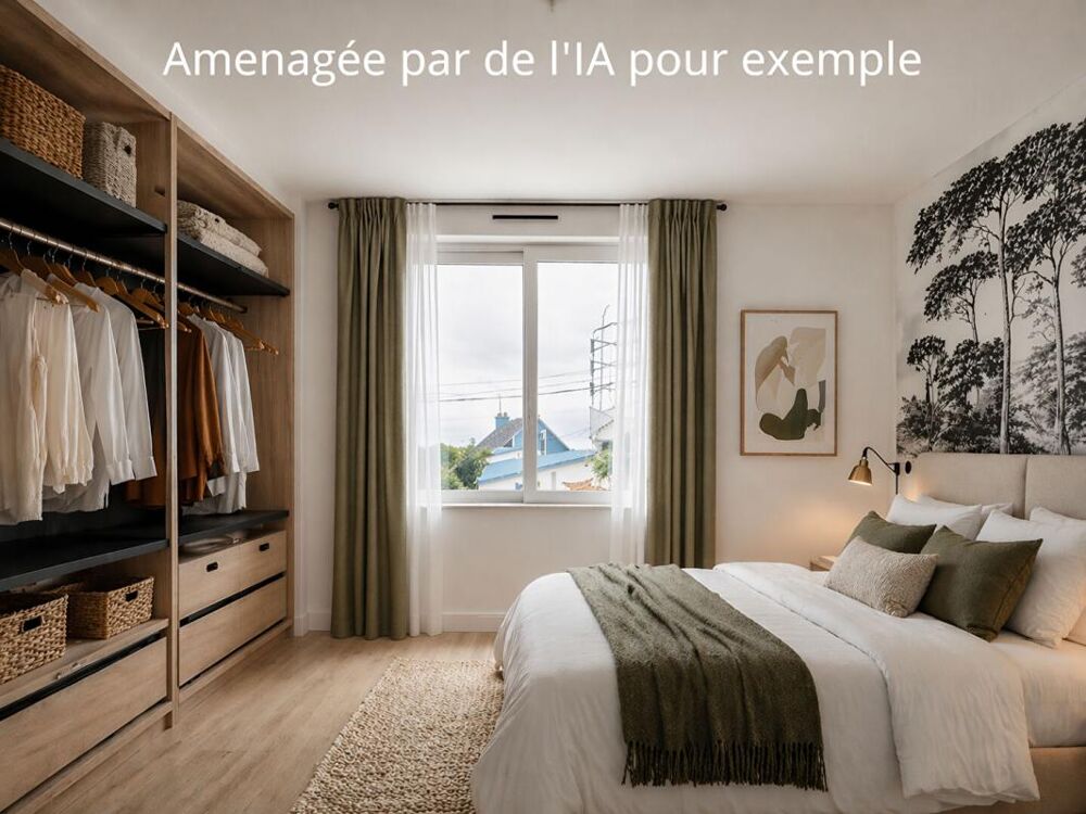 Appartement T2, très lumineux, refait à neuf - RDC de plain-pied - Proximité immédiate arrêt de bus - À 20 min de Lorient / 25 m