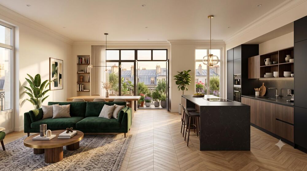 Vente Appartement Emplacement idéal au coeur des Chartrons - GRAND T4 SPACIEUX ET LUMINEUX Bordeaux