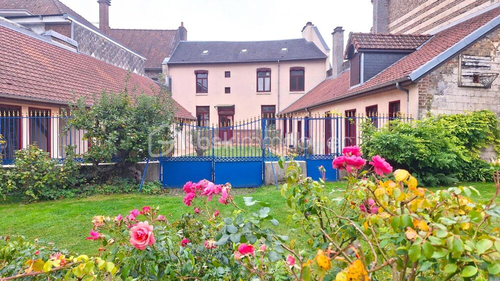 Maison de Maître  155 m²  Terrain 1230 m²  Auxi-le-Château