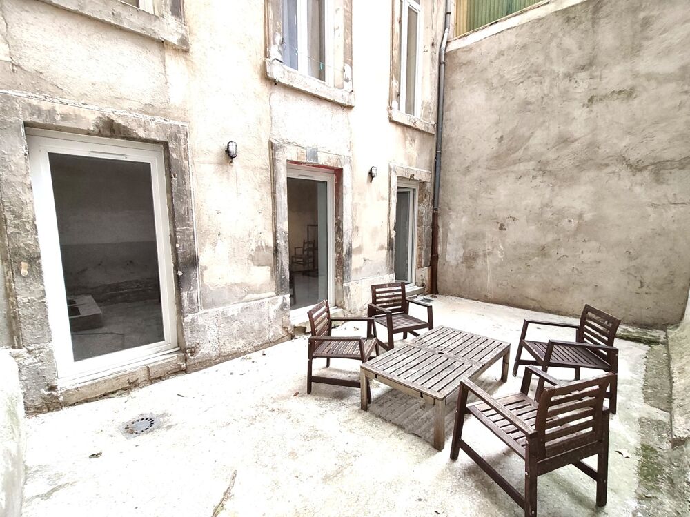 Location Appartement À louer meublé – Marseille 1er – Studio de 51 m² avec cour privative de 25 m² Marseille 1