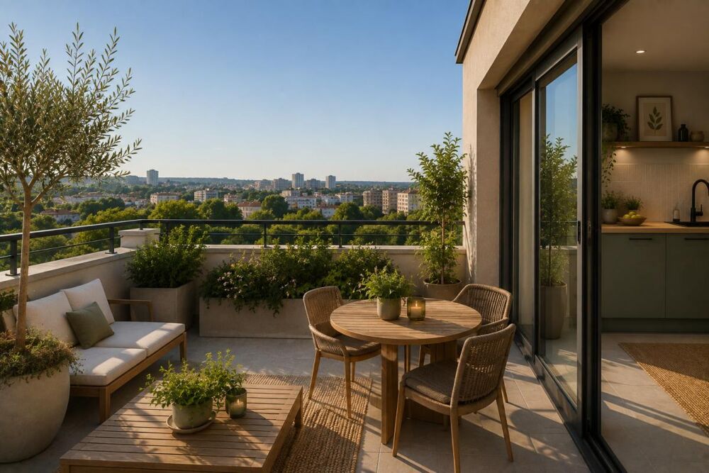 Vente Appartement T3 VAULX EN VELIN 68m²  - DUPLEX - TERRASSE -  GRAND SÉJOUR Vaulx en velin