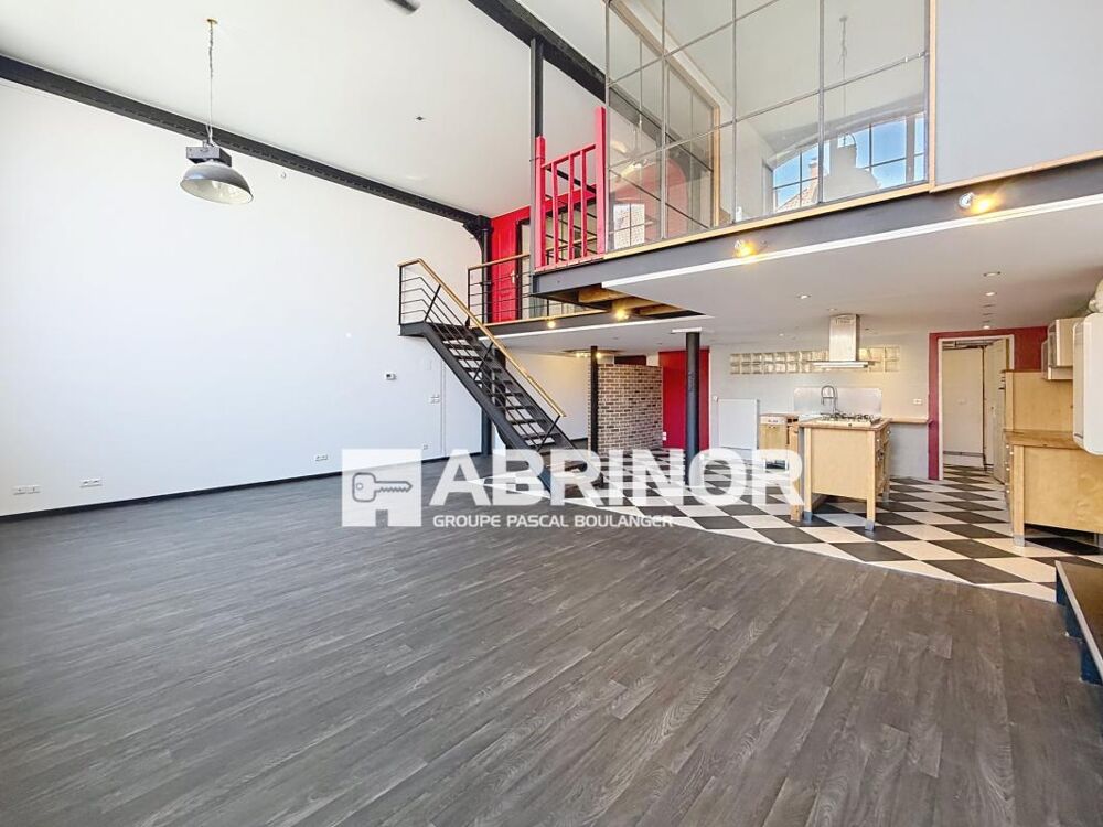 Vente Loft Vivez l'histoire, habitez l'exception, véritable Loft de 132 m² 2 Chambres dans un emblématique bâtiment de Roubaix Roubaix