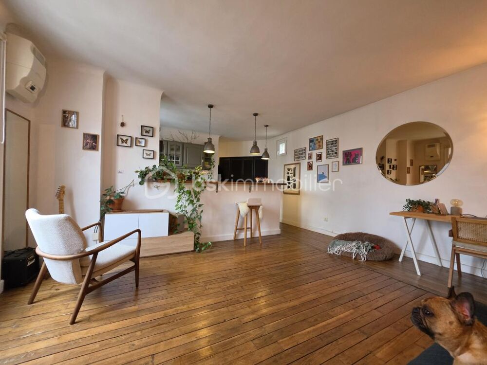 Magnifique F2 47m² COSY exposition OUEST 3ème étage CAVE