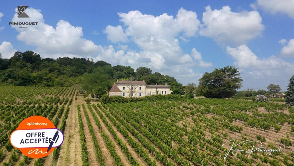 Chartreuse du XVIIIe avec vignoble  Entre-deux-Mers