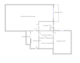  Appartement à vendre 2 pièces 50 m²