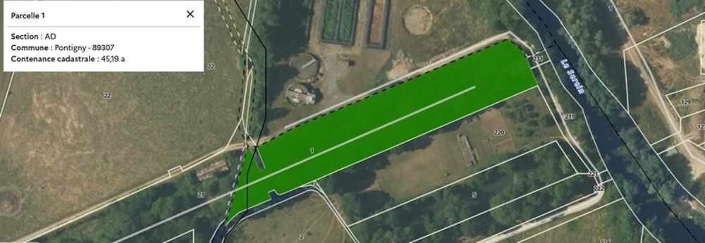 Vente Maison 29 000 € FAI – Maison + 4500 m² de terrain à deux pas de l'Abbaye de Pontigny (89) – Opportunité rare ! Chablis