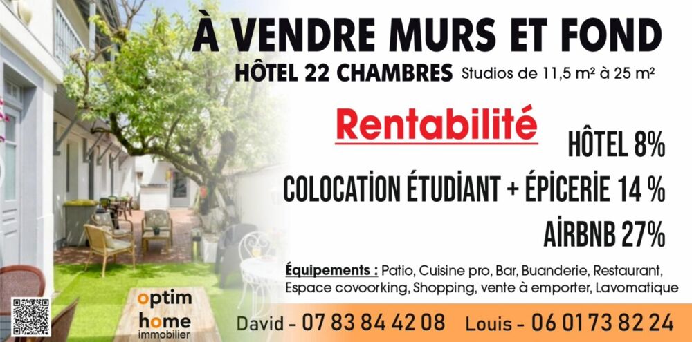 Vente Immeuble IMMEUBLE DE RAPPORT – 509 m² – FORT POTENTIEL INVESTISSEUR Dijon