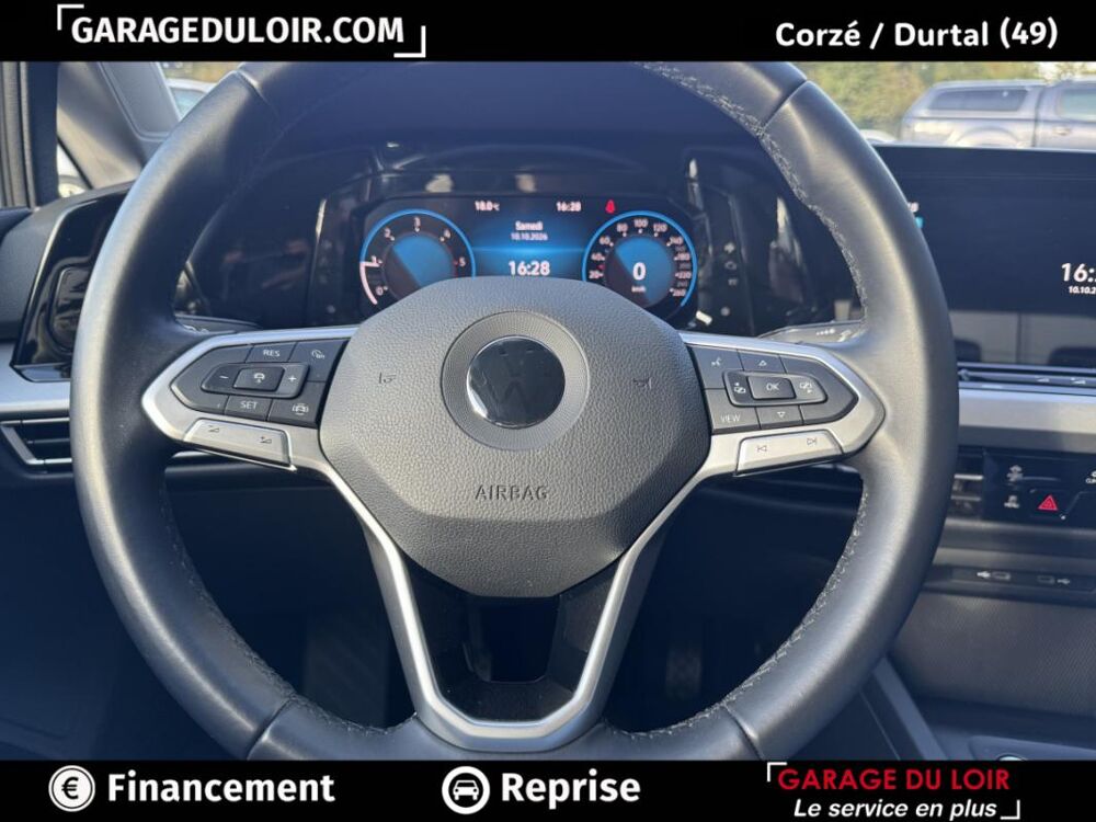 Golf VIII 2.0 TDI SCR 115 DSG LIFE BUSINESS 2022 occasion 49140 Corz&eacute;