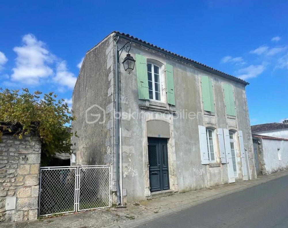 Maison charentaise en pierre  77 m²  Jardin  Dépendances  20 min Royan