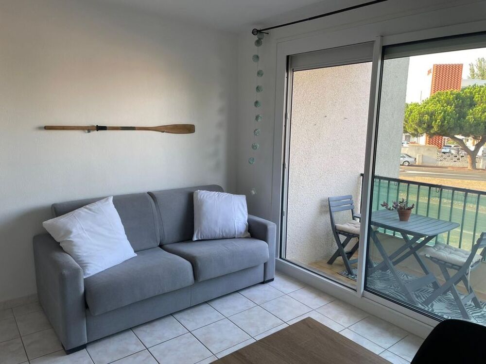 Location Appartement Studio de 20m2 à louer sur Canet-en-Roussillon Canet en roussillon