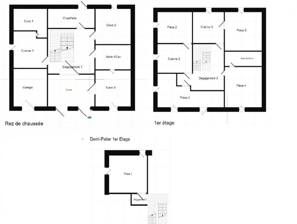 Vente Maison 70400 HERICOURT - MAISON 8 PIECES - 5 CHAMBRES - GROS POTENTIEL Hericourt