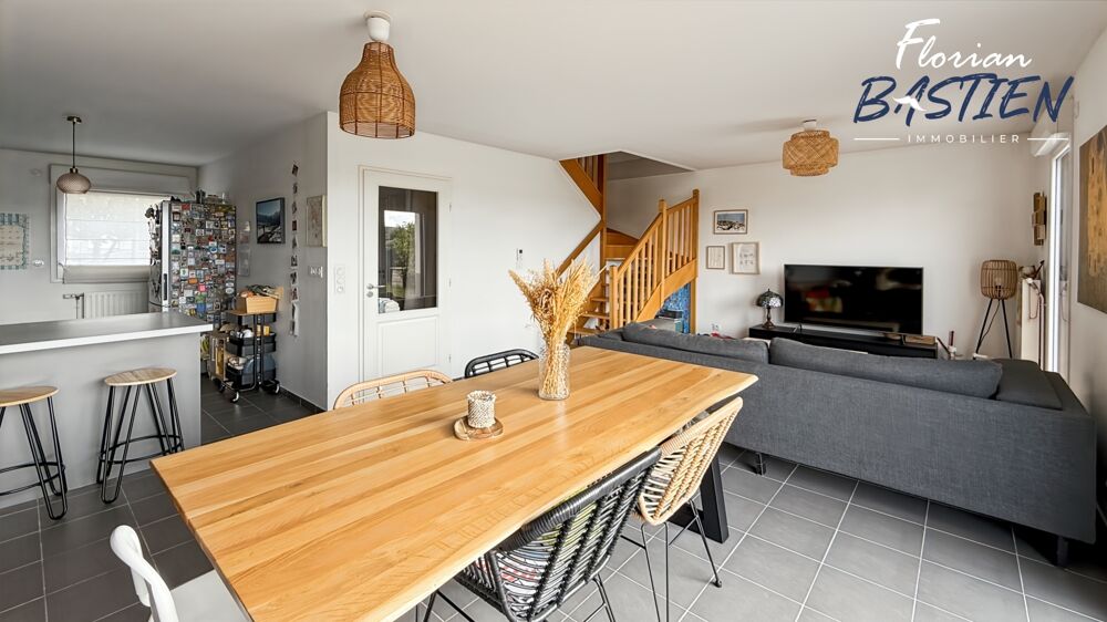 EXCLUSIVITÉ  Maison BBC individuelle avec jardin plein sud et vue sur les champs à Aubry-du-Hainaut
