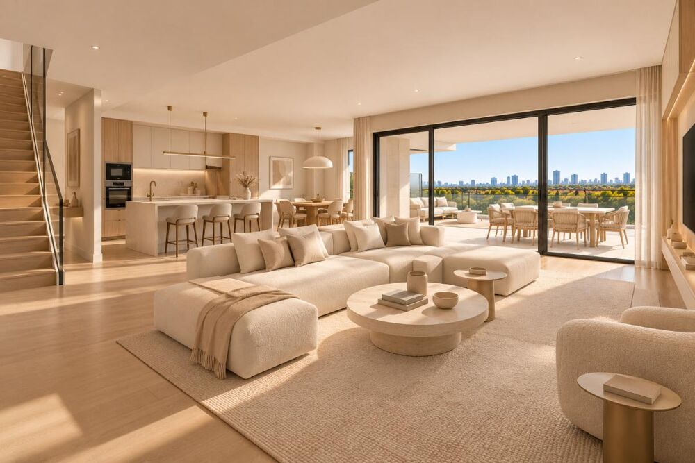 Vente Appartement DUPLEX DE 4 PIÈCES AVEC SÉJOUR CATHÉDRALE EN DOUBLE HAUTEUR ET TERRASSE, EN BORD DE SEINE Suresnes