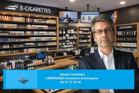 &agrave; vendre GUINGAMP (22) fonds de commerce Vape/E-Liquides 143000 22200 Guingamp