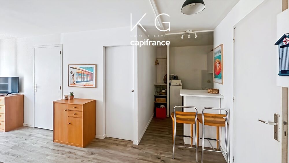 EXCLUSIVITE, Appartement à vendre avec balcon 35 m² à Trouville-sur-Mer, à proximité des quais et de la plage, ideal location sa