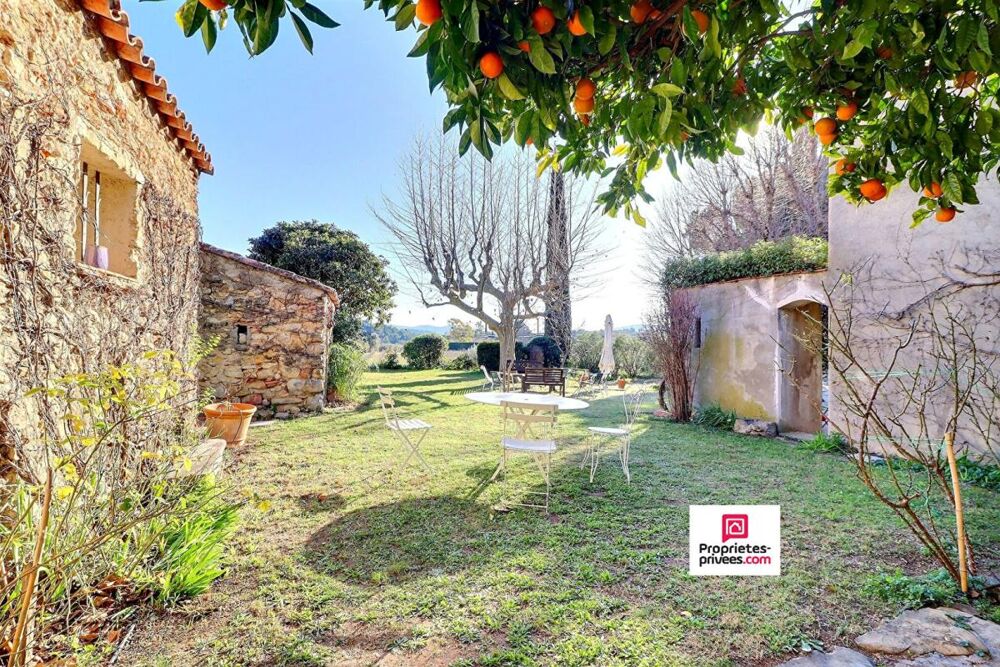 Mas Provençal 83330 - sur parcelle de 13 020 m2 avec vignes et Oliveraie