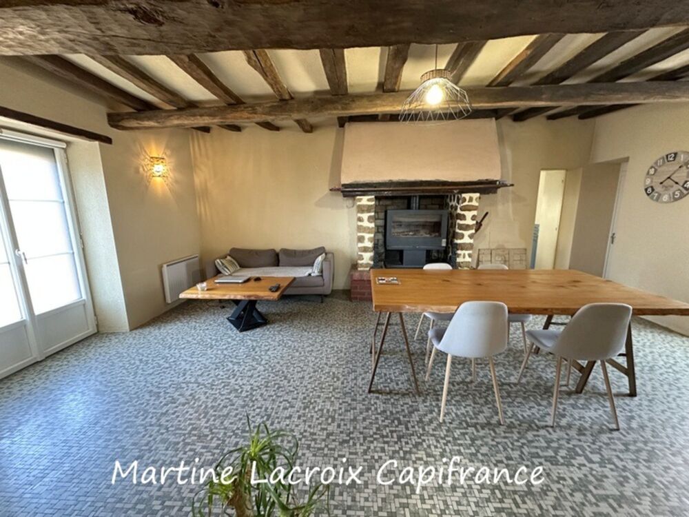 Vente Maison Dpt SARTHE (72), à vendre SAINT MAIXENT - MAISON DE CAMPAGNE  P4 de 86 m² - Terrain de 573 M² Saint maixent