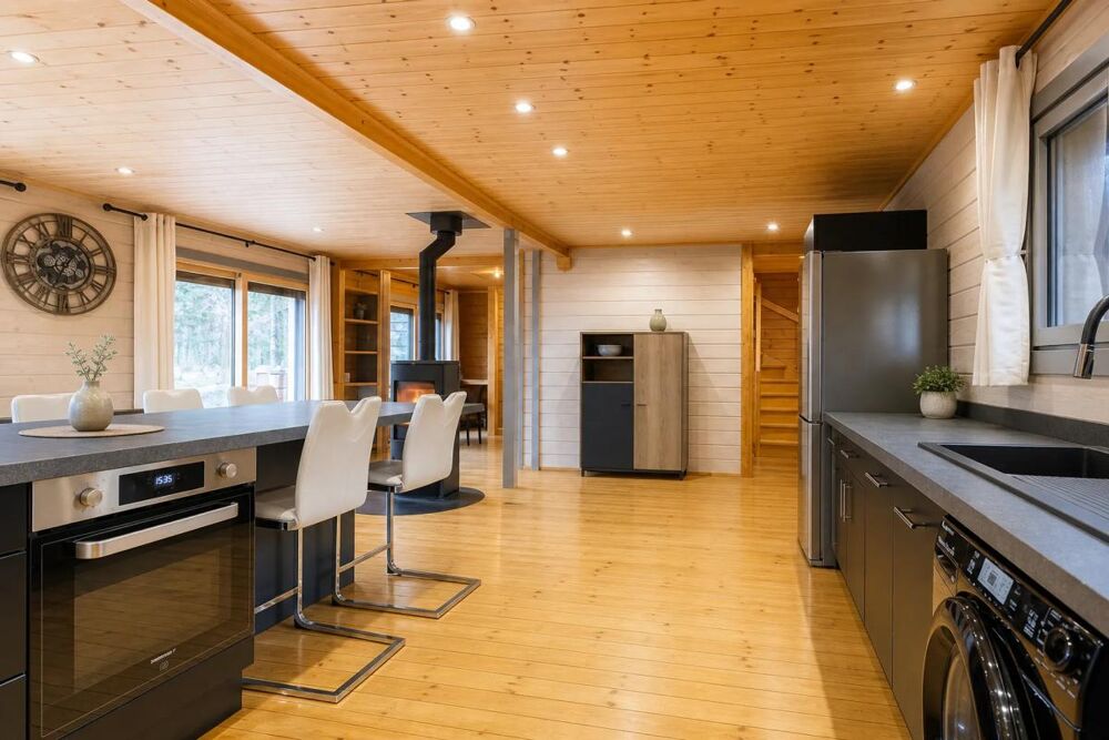 Maison bois moderne 158 m², Nançay