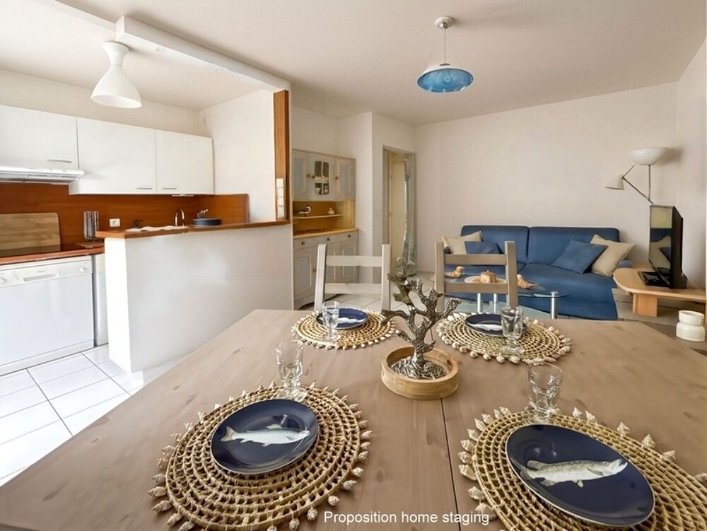Appartement 2 pièces de 34,38 m² avec jardin, garage et cellier  CABOURG (14)