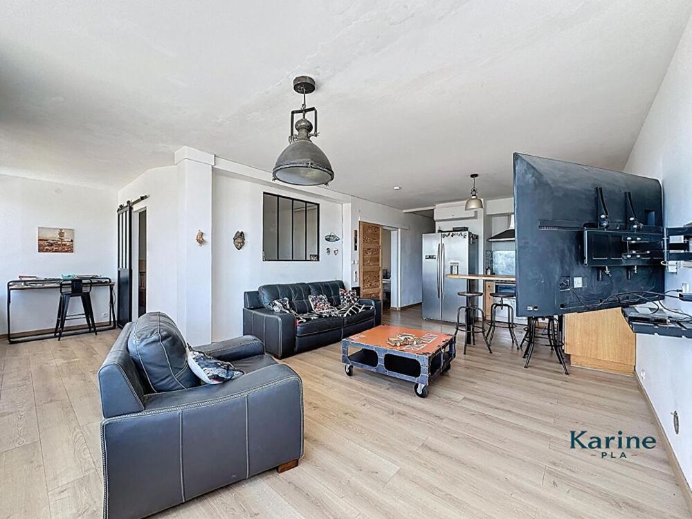 Bel Appartement T3 rénové et lumineux Narbonne Plage Vue Mer