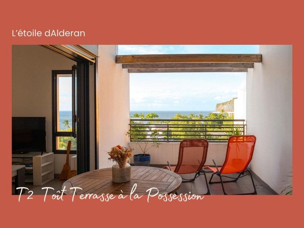 T2 toît terrasse d'exception à la Possession