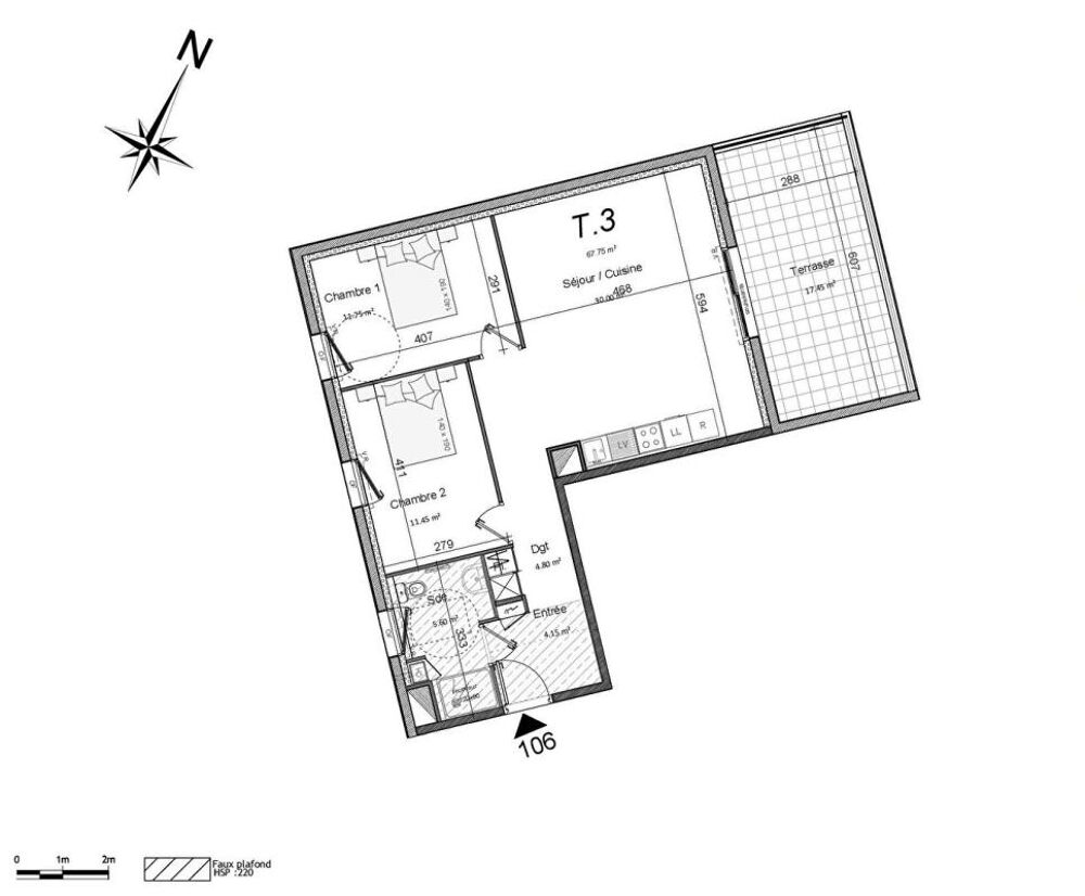 Vente Appartement Vente Appartement T3, 67 m² avec terrasse, Perros-Guirec (22700) Perros guirec