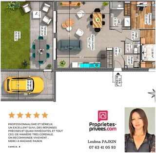  Appartement  vendre 3 pices 81 m