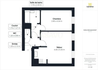Vente Appartement Vente Appartement 2 pièces de 42m² - 93500 Pantin Pantin