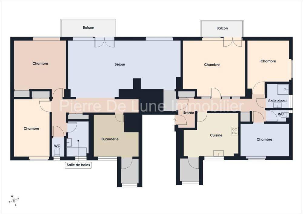 Appartement avec garage et caves - Vues exceptionnelles - 7ème étage